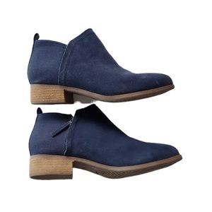 Toms Navy Ankle Boots